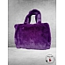 Tas Fluffy Teddy LILA-PAARS