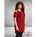 AMANDINE Luxe Trui Met Schouderdetail Rood
