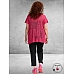 AMANDINE Luxe Trui Met Schouderdetail Pink