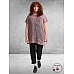 AMANDINE Luxe Trui Met Schouderdetail Berry