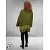 AMANDINE Trui Gebreid Olijf Groen