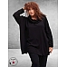 AMANDINE Vest Oversized Cosy Kakigroen
