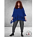AMANDINE Trui Cut Outs Koningsblauw