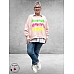 New Collection Sweater Smile Roze