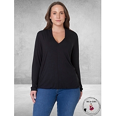 CISO Shirt Zwart Lange Mouwen