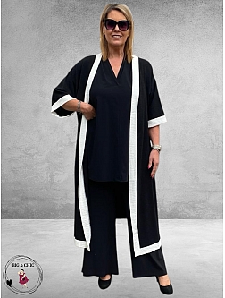 Curviss Kimono Zwart