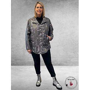 DIVAS PLANET Tussenjas Grijs/Zilver