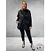 DIVAS PLANET Jas/Vest Zwart Letters