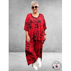 DIVAS PLANET Shirt Rood/Zwart