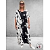 DIVAS Maxi Ballonjurk Zwart-Wit