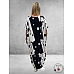 DIVAS Maxi Ballonjurk Zwart-Wit