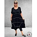 DIVAS PLANET Jurk Zwart 