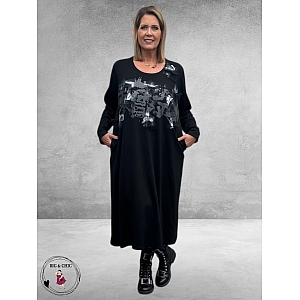 DIVAS PLANET Jurk Paint Touch