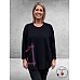 DIVAS PLANET Trui Zwart Rits