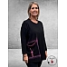 DIVAS PLANET Trui Zwart Rits