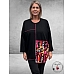 DIVAS PLANET Trui Zwart Asymetrisch
