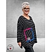 DIVAS PLANET Shirt  Zwart-Wit Streepjes 