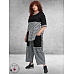 DYB Shirt Zwart/Wit Geometrie