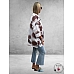 DYB Shirt/ Blouse Wit/Bruin