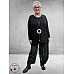FRENZI Shirt Zwart/Groen