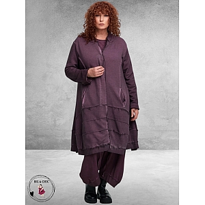 DYB Jas/Vest Katoen Plum