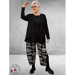 DYB Ballonbroek Zwart/Wit