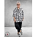 DYB Tuniek-Blousje Comfort Zwart-Wit