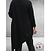 DYB Tuniek Asymmetrisch Zwart