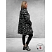 DYB Trendy Overgangsjas ZWART-WIT