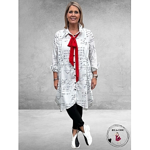 DYB Tuniek/Doorknoop Blouse Science