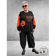 DYB Ballonbroek Leerlook Zwart