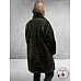 ETAGE PLUS Jas Fake Fur Groen Luipaard