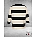 VIA APPIA DUE Sweater Happy Bleu Creme/Zwart