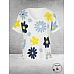 VIA APPIA DUE T-Shirt Denim Up Flowers