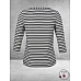 FRAPP Shirt Blauw/Wit gestreept