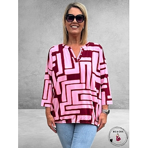 VIA APPIA DUE Shirt Berry Vision