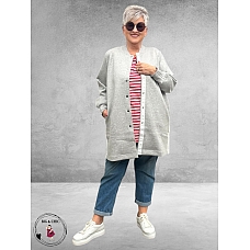 FRAPP Touch Of Powder Baseball Jacket