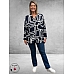 VIA APPIA DUE Shirt Graphic Novel Blauw/Wit
