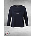 VIA APPIA DUE Sweatshirt Choose Joy Donkerblauw