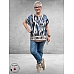 VIA APPIA DUE Shirt Dusty Blue
