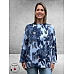 VIA APPIA DUE Shirt Knopen Dusty Blue 