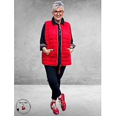 Via Appia Due Bodywarmer/Gilet Rood