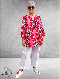 Via Appia Due Tuniek Pink Multicolor