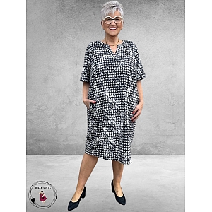 Frapp Jurk Mintful Linnen Mix