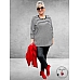 FRAPP Shirt HART Zwart-Wit-Streep