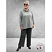 VIA APPIA DUE Broek FROSTED KISS Grijs