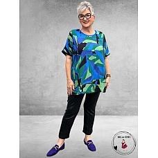 FRAPP Lightness Shirt  Blauw Multi