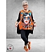 FRENZI Shirt Retro  Print Lady 