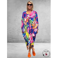 MIX VIRAGE Kaftan/Jurk Blauw Multi