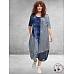 DYB Jurk Blauw/Wit